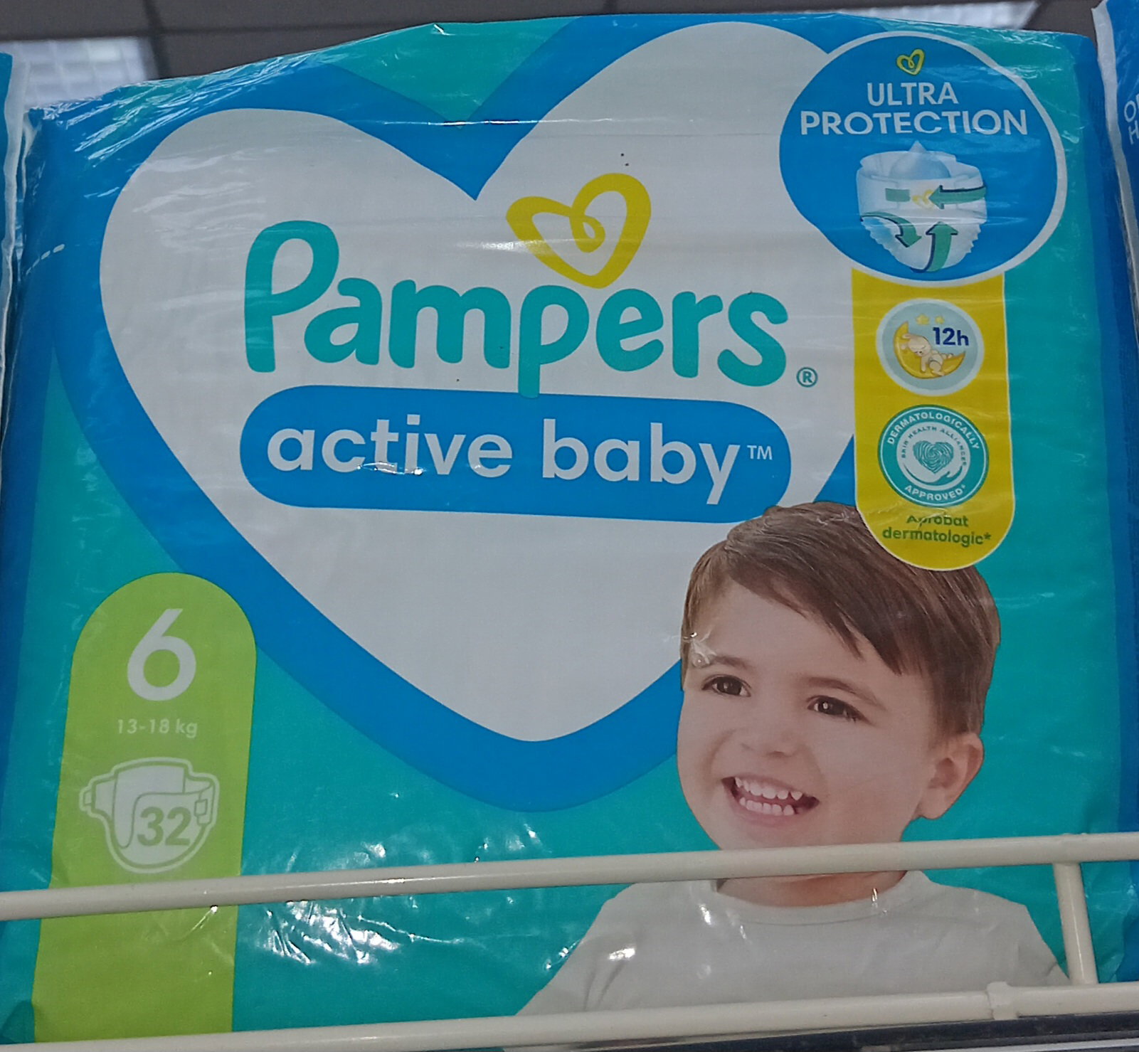 Pampers  Active Baby N°6 13-18kg_0