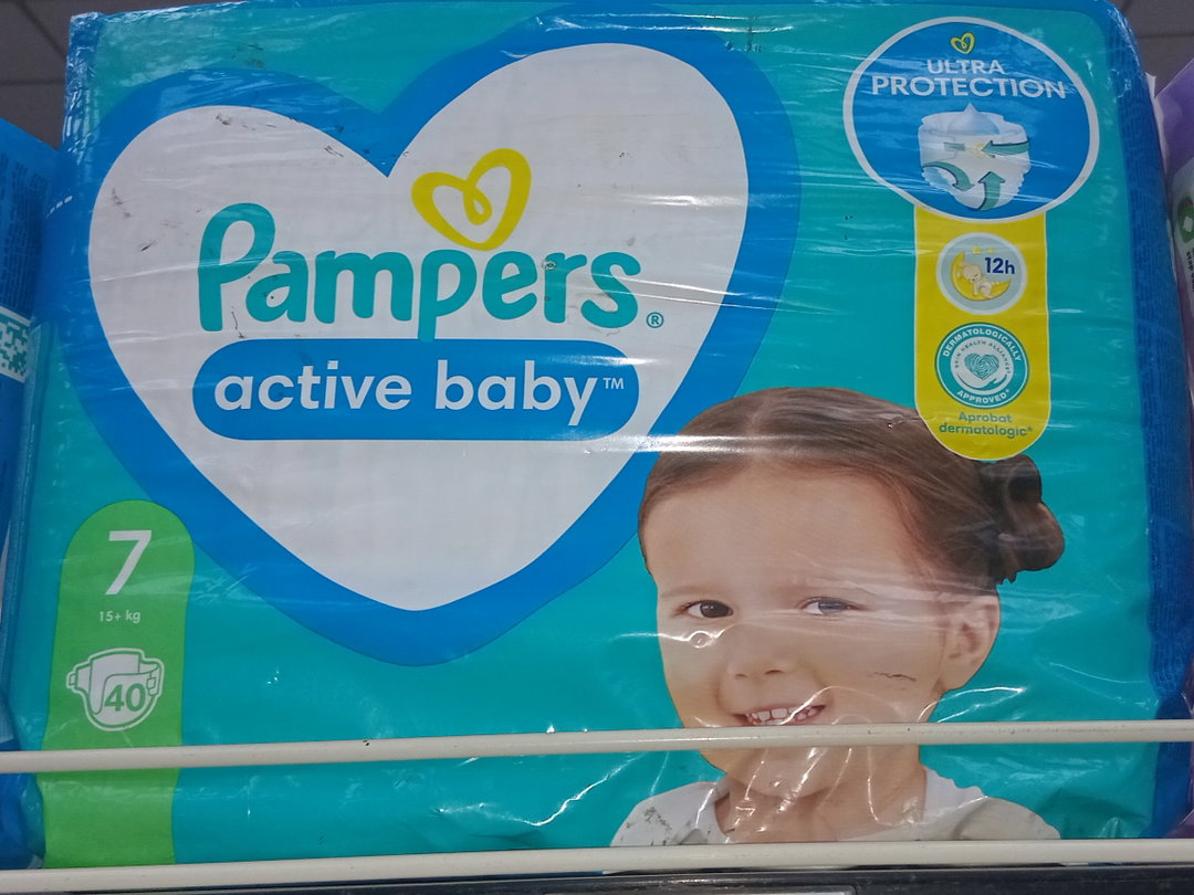 Pampers Active Baby N°7 15+kg
