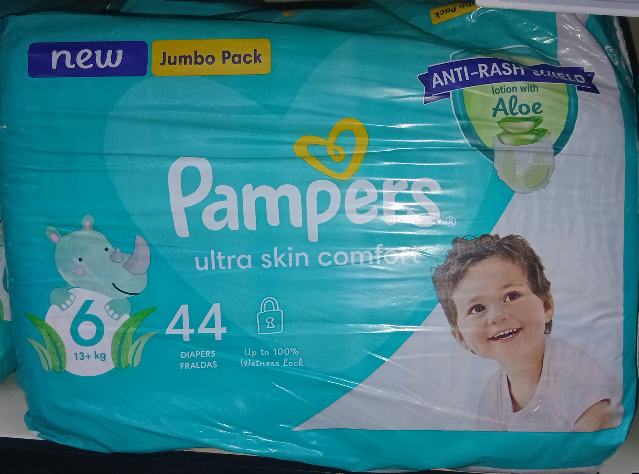 Pampers  Nappies N6 15kg+44'S_0