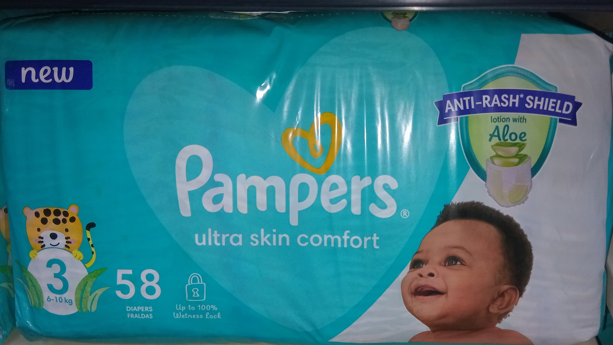 Pampers  Nappies  N3 6-10kg 58’S_0