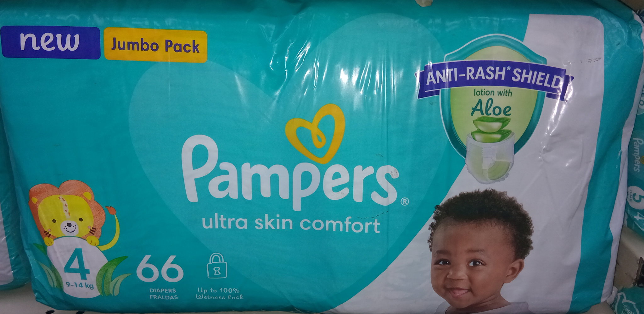 Pampers  Nappies  N4 7-14kg 66’S_0