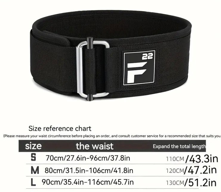 Rejuvist Fitness Weight Lifting Belt - Medium_0
