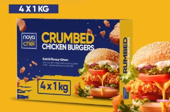 Crumbed Chicken Burgers