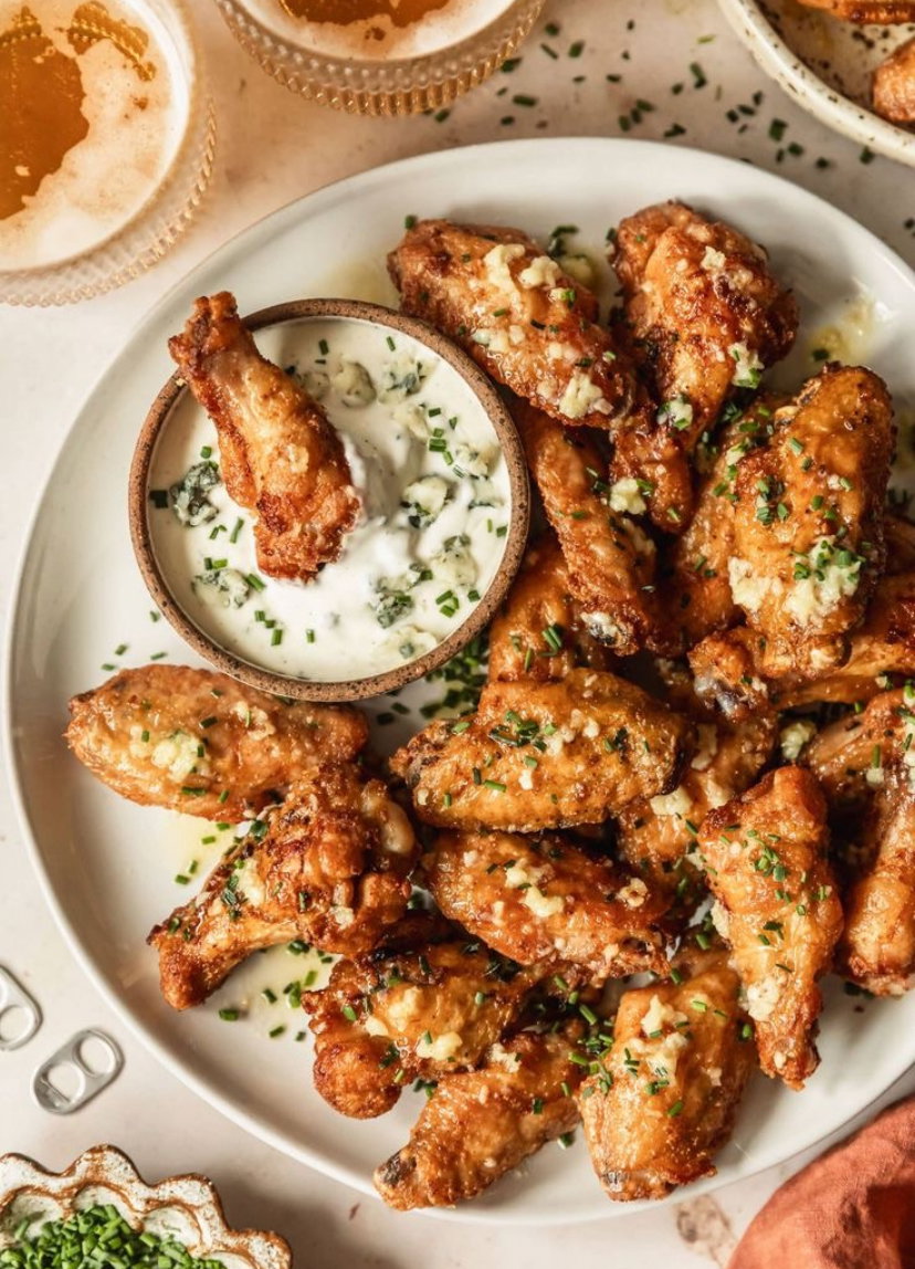 3 Garlic Parmesan Wings 
