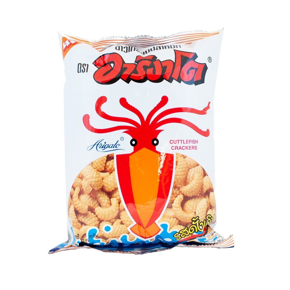Arigato Cuttlefish Crackers Original 50g_0