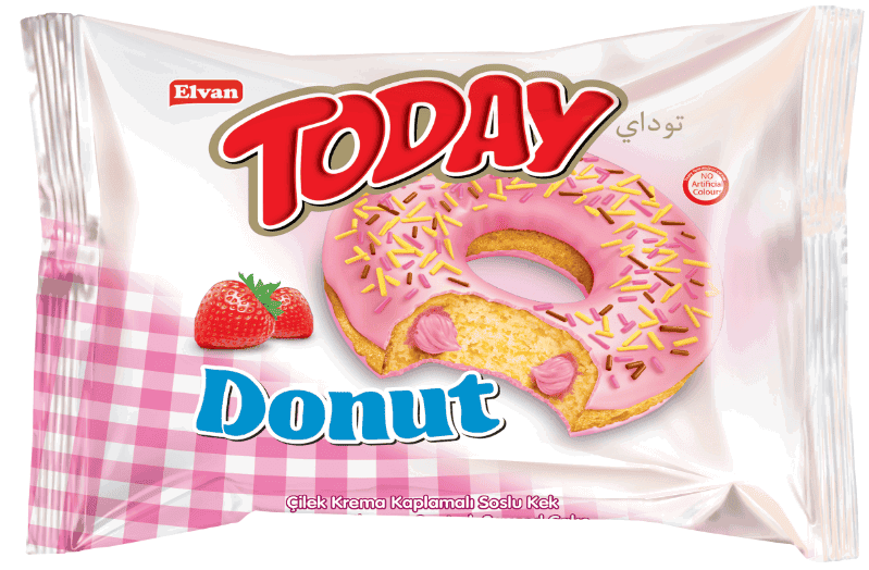 Today donut strawberry
