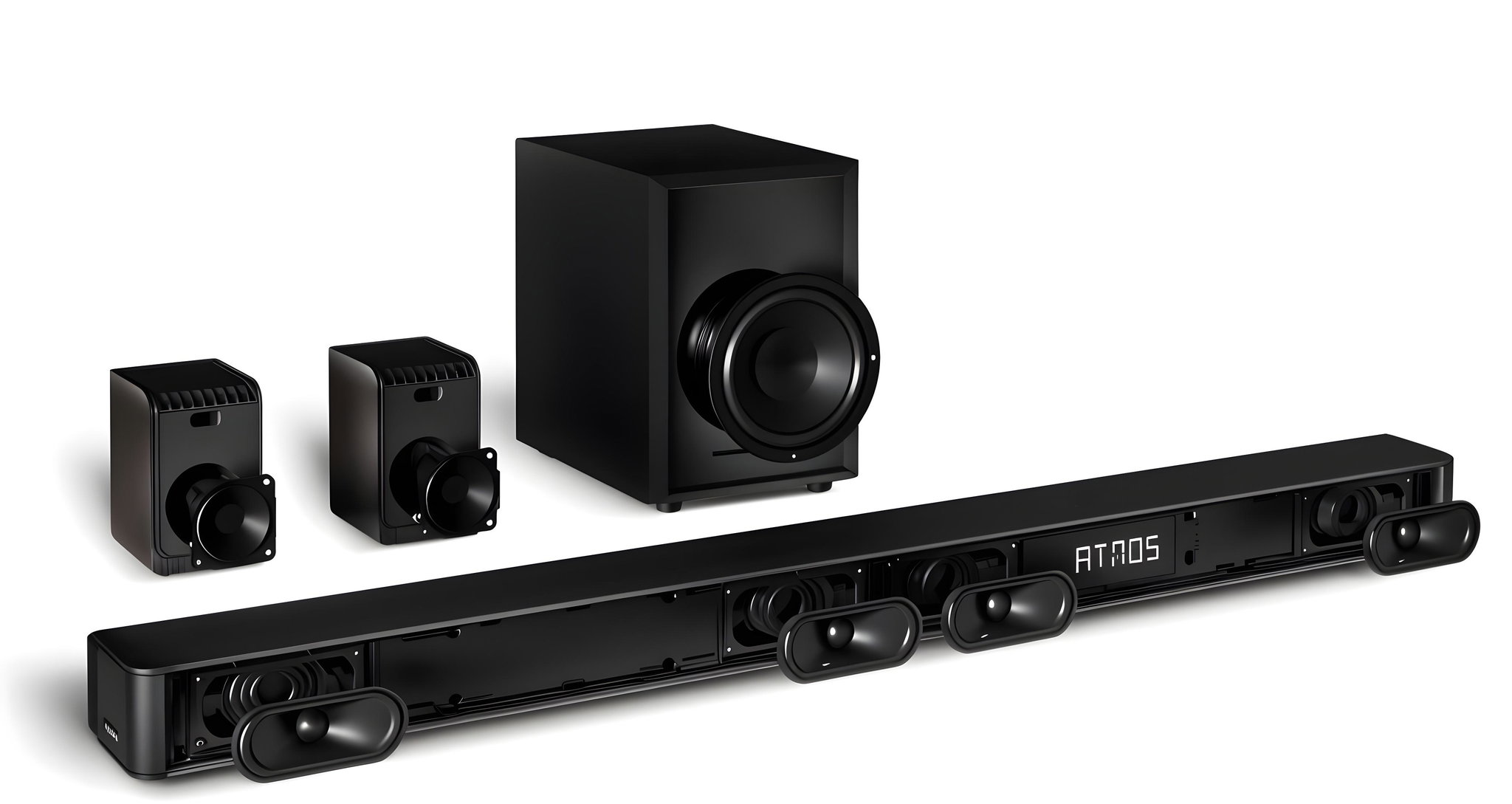 Barre de son Hisense AX5100G – 5.1 canaux, 340W, Dolby Atmos/DTS:X_2