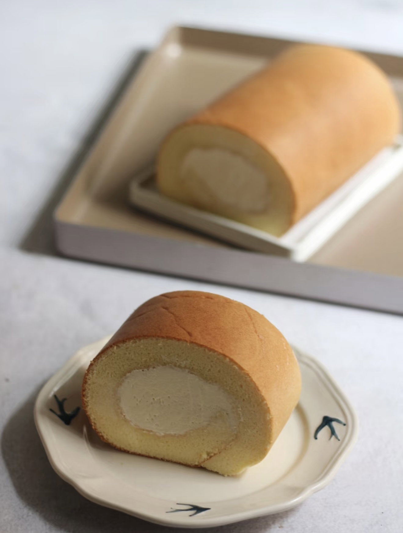 Cloud Roll with Vanilla Pod Cream _0