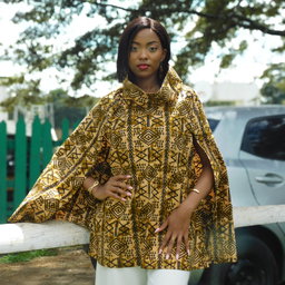Mwanzo Cape (Lite)  - Black / Beige 