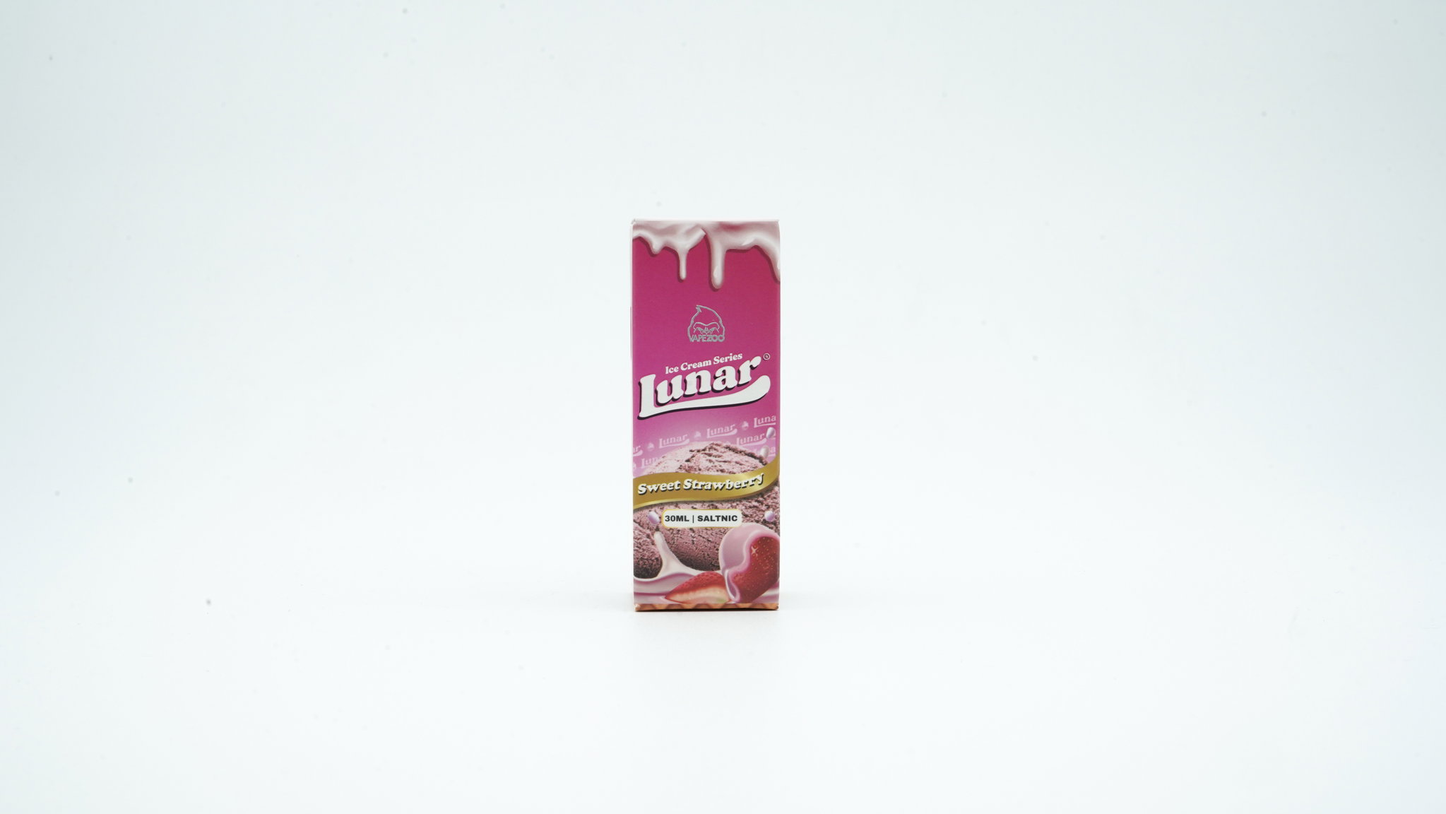 LUNAR ICE CREAM STRAWBERRY SALTNIC 30ML - TC25_1