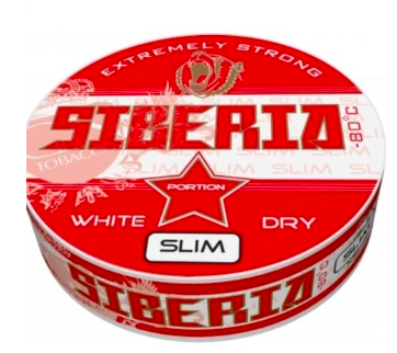 Siberia 80 Degrees Slim White Dry- 43 mg/g_0