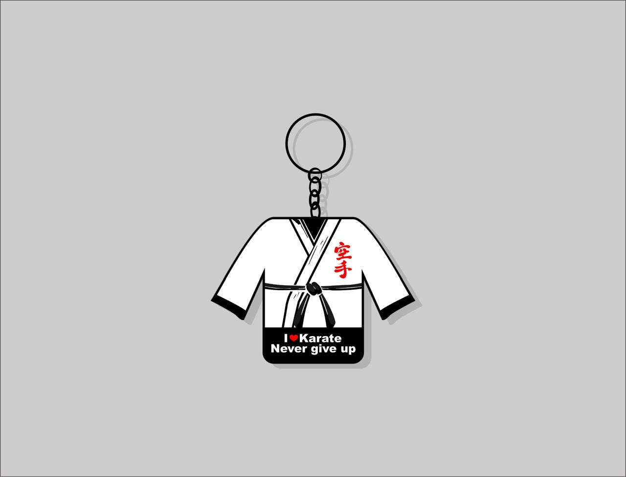 Karate Key Chain_0