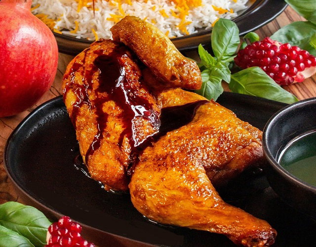 🆕 Cholo Akbar Joojeh (Persian Fried Chicken with Pomegranate Sauce) 🆕_0