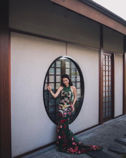 Folklore Cheongsam in Emerald 