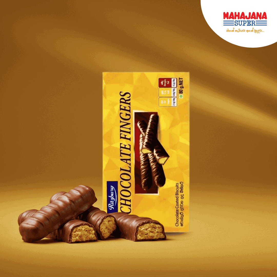 Ritzbury Chocolate Fingers 80g