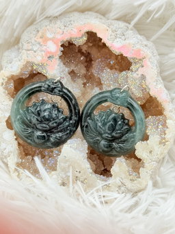 Lotus Blue Water Jade