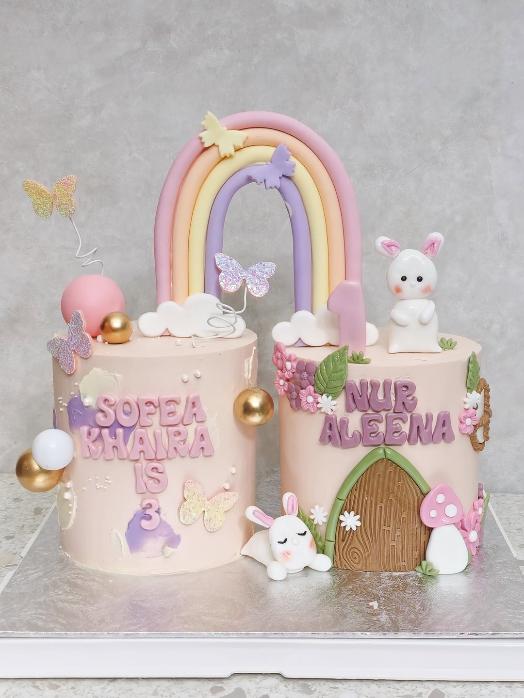 Double Bunny cake