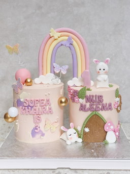 Double Bunny cake