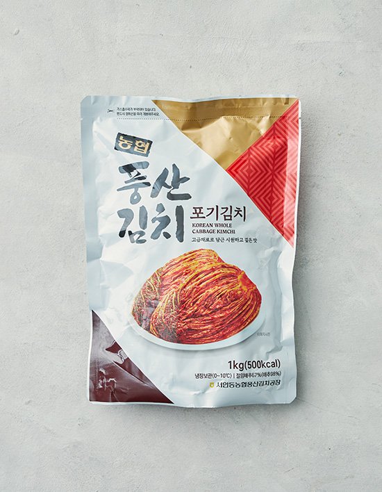 10월12일부터 배송) [풍산] 포기김치 Whole Kimchi 1kg