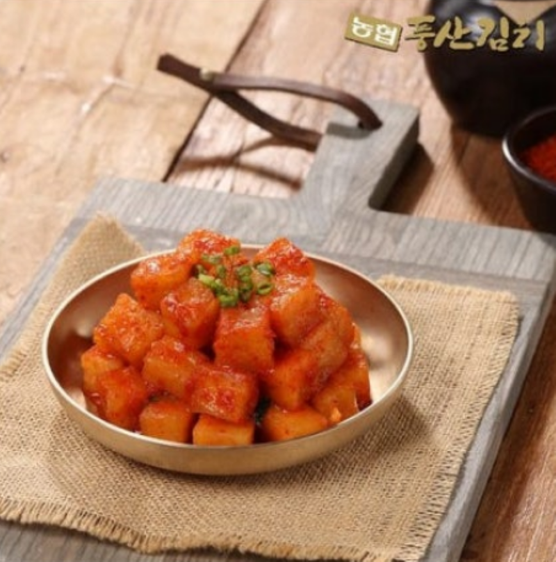 10월12일부터 배송) [풍산] 깍두기  Cubed Radish Kimchi 500g_2