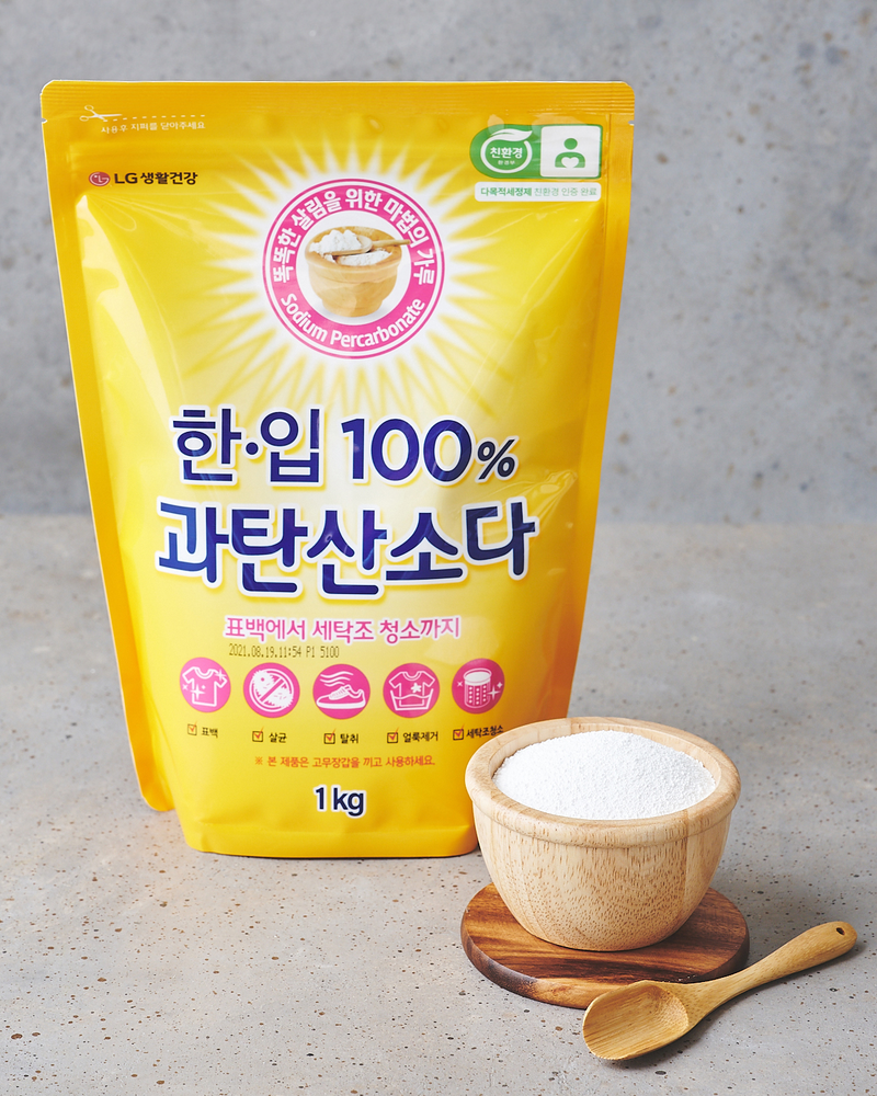 엘지생활건강 한입100% 과탄산소다 Sodium Percarbonate 1kg_0