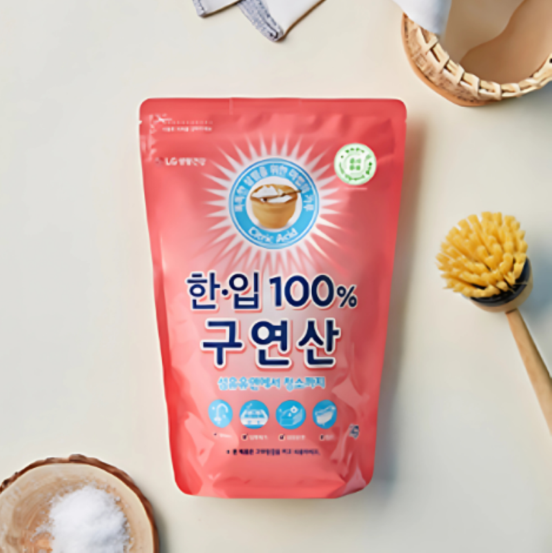 엘지생활건강 한입100% 구연산 Citric Acid 1kg
