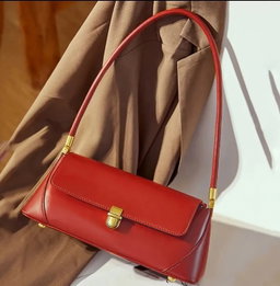 Vintage Buckle Closure Bag