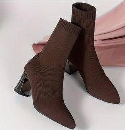 Pointed-Toe Ankle Boots
