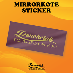 A3+ Mirrorkote Sticker