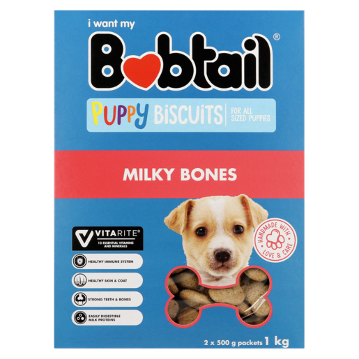 Bobtail Biscuits Milky Bones 1kg_0