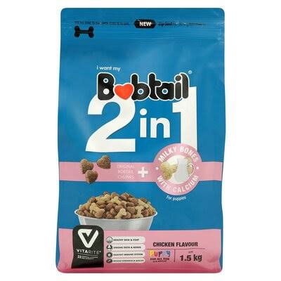 Bobtail Chunks 2in1 Milky Chick. Puppy 1.5kg_0