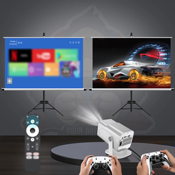 Retro Classic video Gaming + Projector