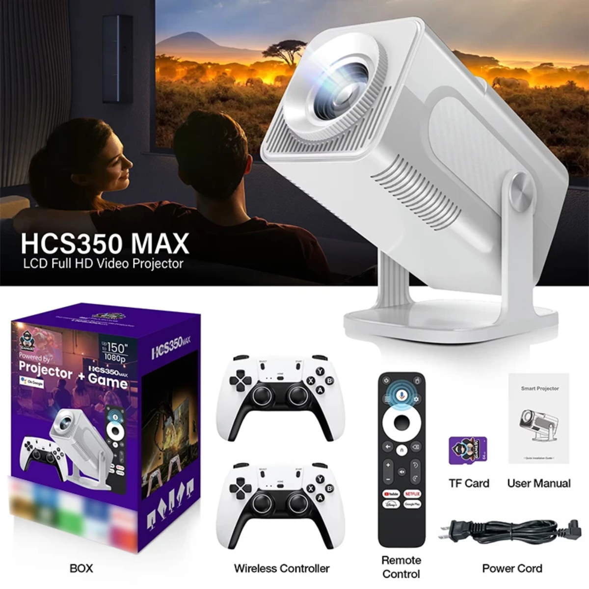 Retro Classic video Gaming + Projector_0