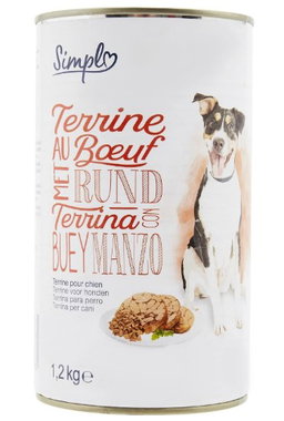 Simple Chien Tin Terr. Boeuf 1.2kg