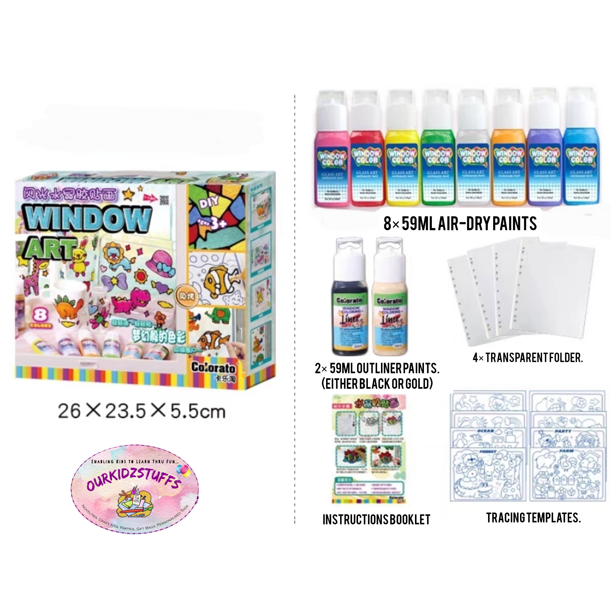 Colorato DIY Window Art Kit _10