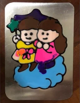 24‑Colour Oven‑Baked Window Art Kit – Fun Party Activity for Kids 4+