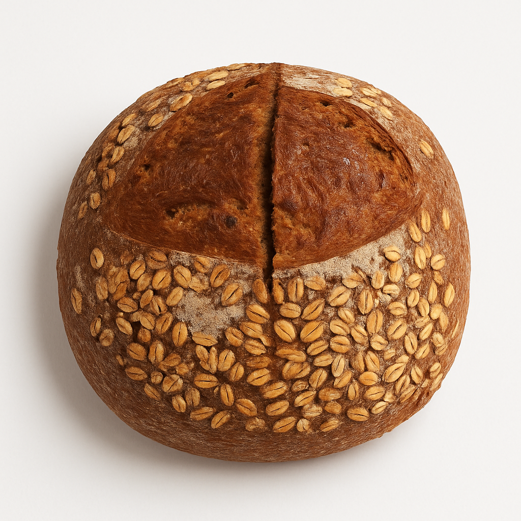 Whole Oat Sourdough 1kg / Pan de Avena Integral de Masa Madre 1kg_0
