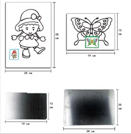 Glittery Oven-baked Window Art Kit