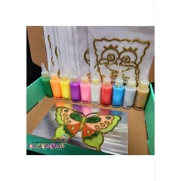 Glittery Oven-baked Window Art Kit
