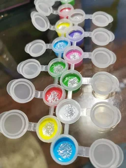 Kids DIY Suncatcher Keychain Painting Kit – Non‑Glitter, Age 3+, Perfect for Goodie Bags