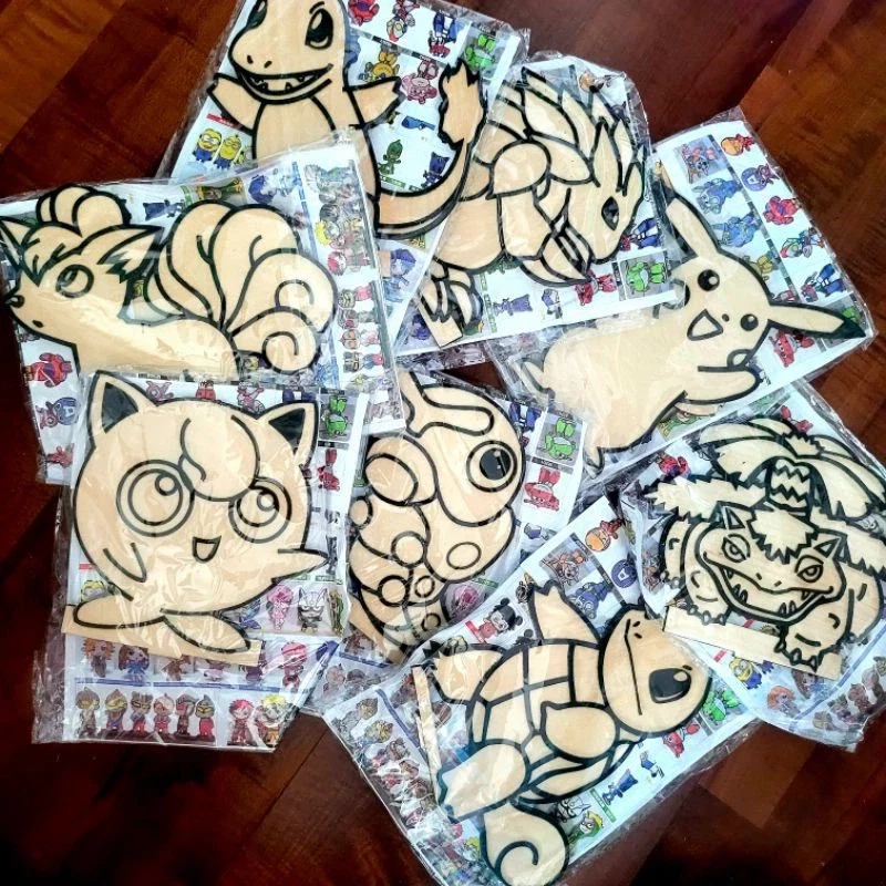 Beady Foam Clay Premium Deco Boards (Pokemon) _2