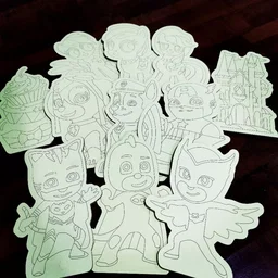 Children's DIY Sand Art Display Board Kit (pack of 3)