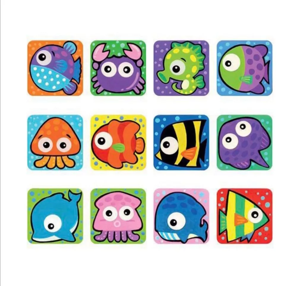 (Kids Art and Craft) DIY Sea Animal Coaster Painting Kit_2