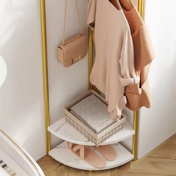GOLD END CORNER ROOM SHELF