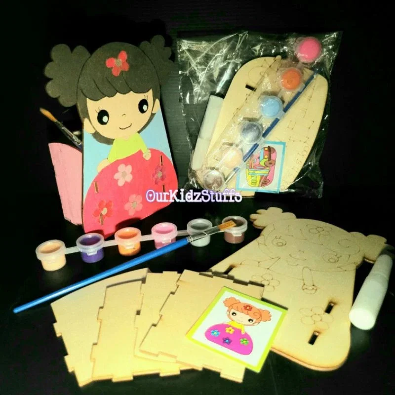 (Kids Art and Craft) DIY Pen Holder Kit_0