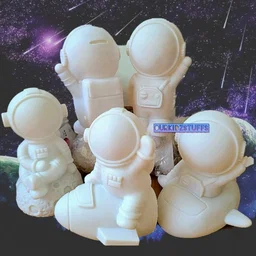 Medium Size Silicon Piggy Bank Painting (16-20cm) Boys Edition