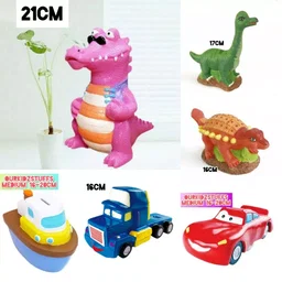 Medium Size Silicon Piggy Bank Painting (16-20cm) Boys Edition