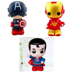 Medium Size Silicon Piggy Bank Painting (16-20cm) Boys Edition