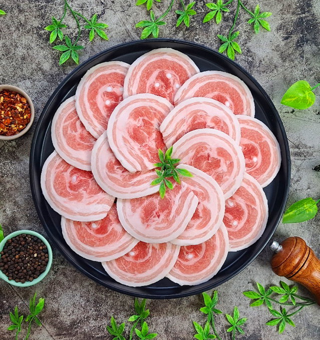 ES 스페인 꽃대패삼겹살 Thin-Sliced Pork Belly (냉삼)  500g_1