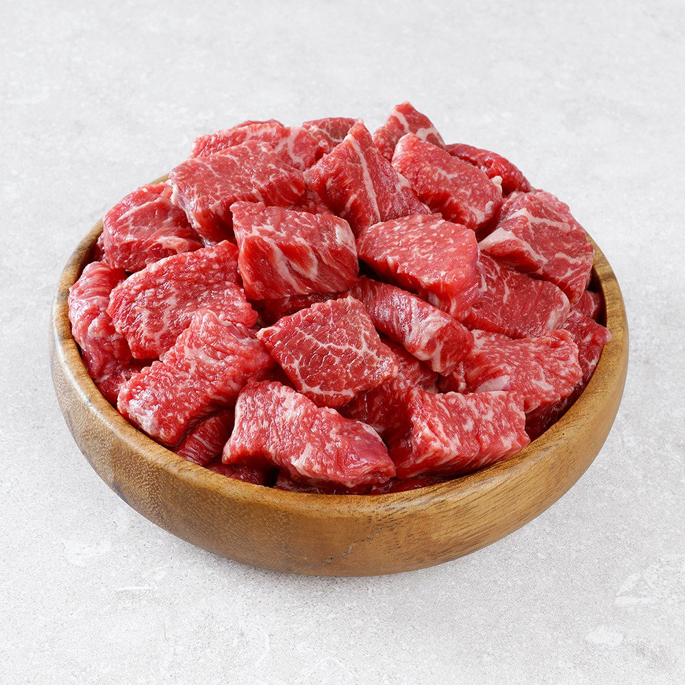  🇦🇺 호주청정우 소고기양지큐브 (국거리)  Beef Brisket Cubes (for Soup) 300g_1